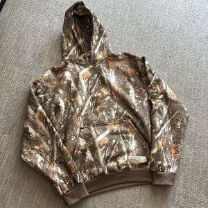 Comfrt Camouflage Print Hoodie